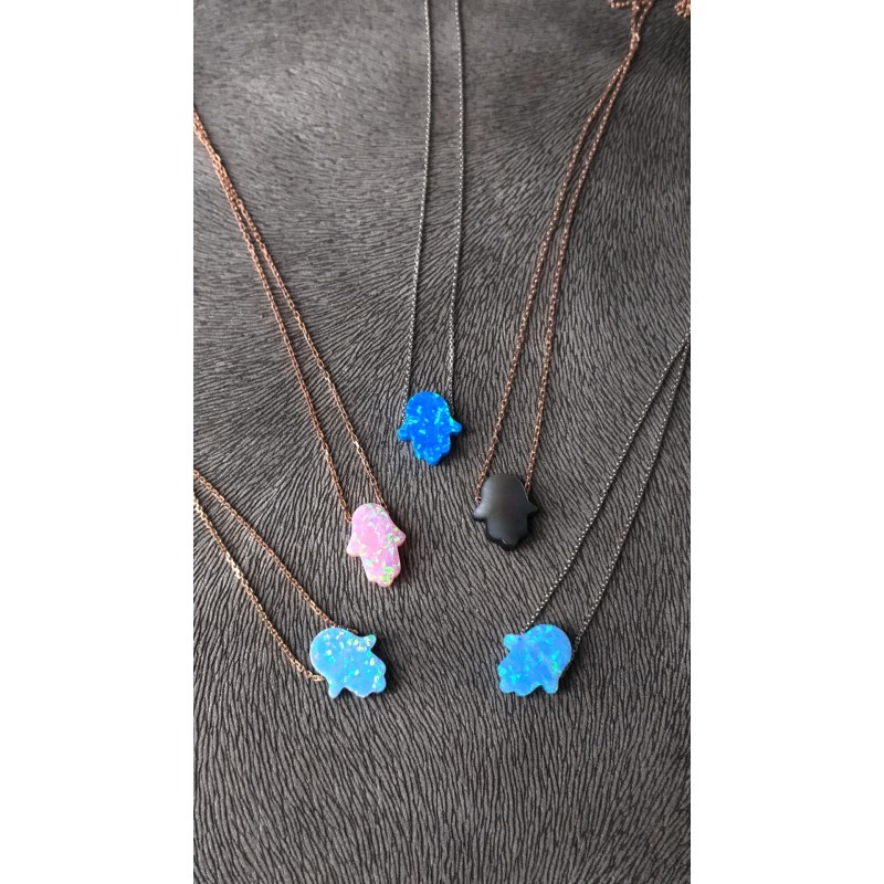 FATMAANNENİN ELİ KOLYE OPAL 